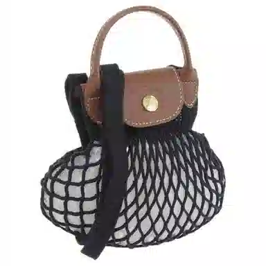 Longchamp Le Pliage Filet 17 Black