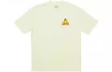PALACE SS23 Reacto Tri-ferg T-shirt Yellow LogoT