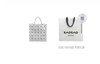 ISSEY MIYAKE Matte PVC Tote