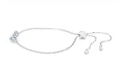 Swarovski GEMA Bracelet Blue White Symmetric Heart