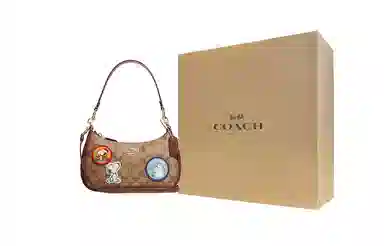 COACH x Peanuts Teri 25 Brown Rust