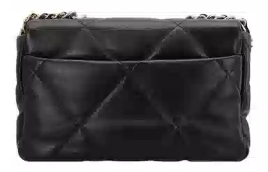 Chanel 19 Bag Black Silver