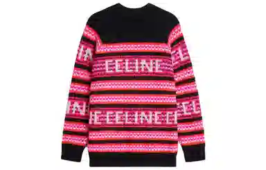 CELINE V-Neck Knit Sweater
