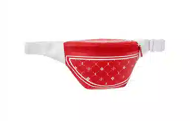 Sprayground Red PVC Crossbody Waist Bag