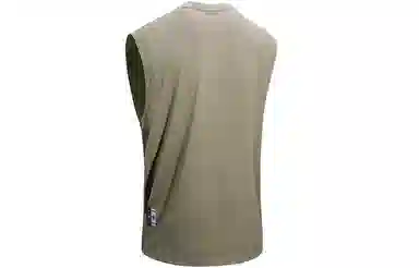 Muscle Dog Solid Sleeveless Tank Top