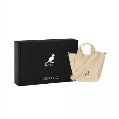 Kangol Mini Bucket Bag White