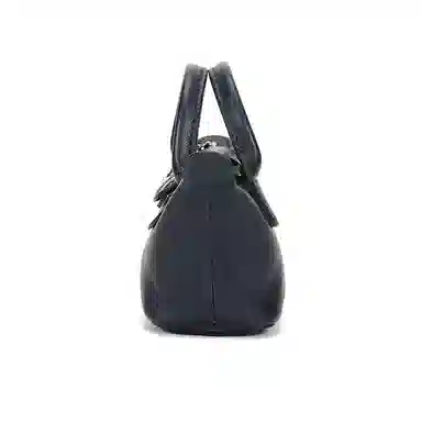 LONGCHAMP Le Pliage Cuir Mini Navy
