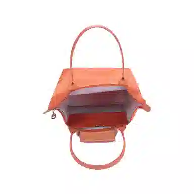 LONGCHAMP Le Pliage Green 28 Orange