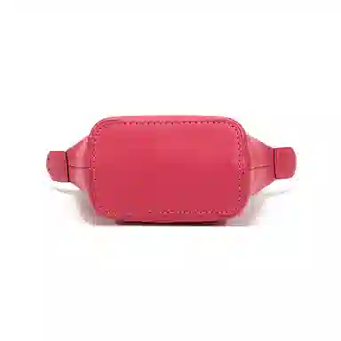 Longchamp Le Pliage Cuir Mini Red