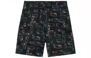 Carhartt WIP SS23 Logo Print Shorts Black