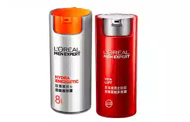 欧莱雅 男士补水焕亮护肤套装