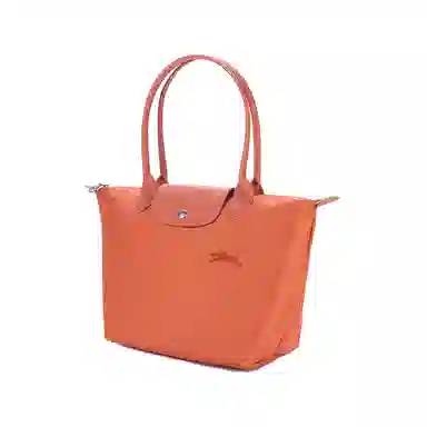 LONGCHAMP Le Pliage Green 28 Orange
