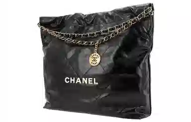 CHANEL 22Bag 22A Logo Tote