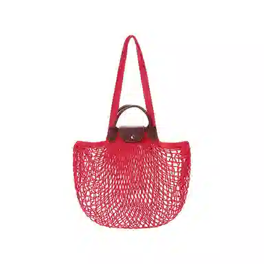 Longchamp Le Pliage Filet Red