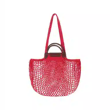Longchamp Le Pliage Filet Red