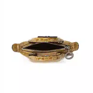 LONGCHAMP Le Pliage Cuir Crocodile Mini