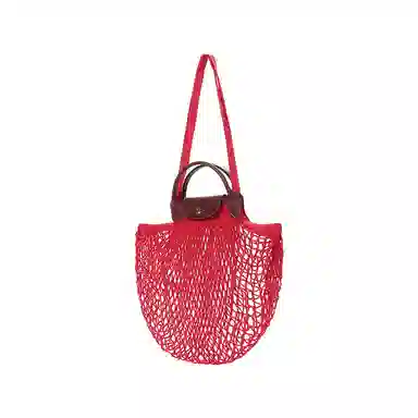 Longchamp Le Pliage Filet Red