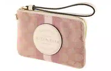 COACH Boxed Wristlet Small Pink