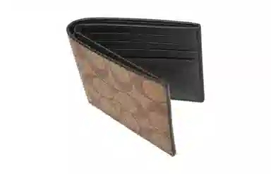 COACH Billfold Wallet 10 PVC