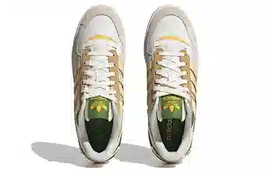 adidas Forum Exhibit Low White Yellow