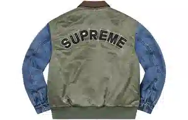 Supreme SS23 Week7 Denim Sleeve Ma-1 MA-1