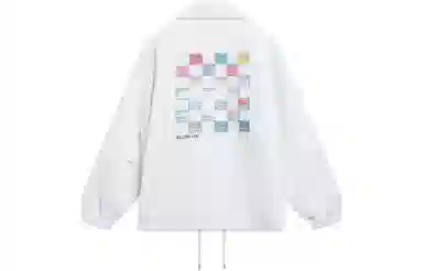 李宁 宽松休闲夹克外套 男款 白色