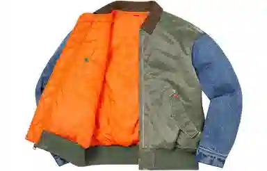 Supreme SS23 Week7 Denim Sleeve Ma-1 MA-1