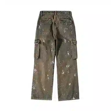 CONP Acid-washed Silver Denim