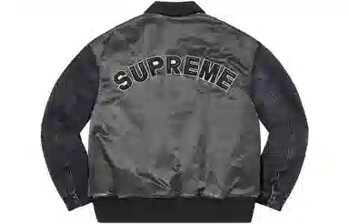 Supreme SS23 Week7 Denim Sleeve Ma-1 MA-1