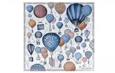 Louis Vuitton Scarf Blue