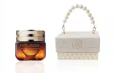 雅诗兰黛 第五代小棕瓶抗蓝光熬夜眼霜 轻奢珍珠小香风礼盒 紧致改善眼部暗沉