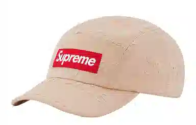 Supreme SS23 Week7 LASERED TWILL CAMP CAP
