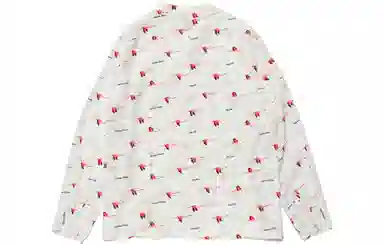 HUMAN MADE SS23 Flamingo Open Collar LS Shirt