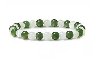 潮宏基 倾玉-伴影和田玉手串圆珠