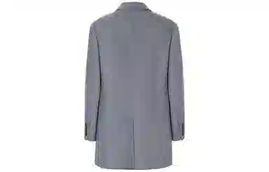 美洋 纯色双排扣宽松西装外套 女款