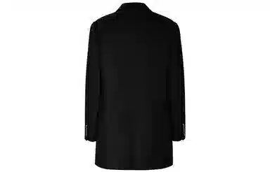 美洋 纯色双排扣宽松西装外套 女款