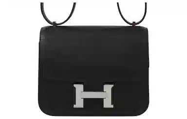 HERMES Constance 19 Epsom Noir