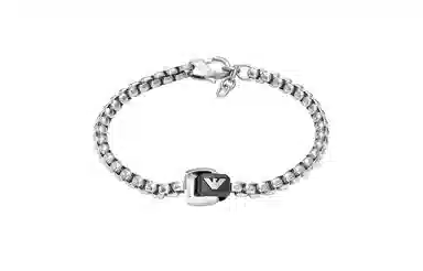 Armani Dual Ring Pendant Bracelet