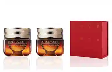 雅诗兰黛 第五代小棕瓶熬夜眼霜+第七代小棕瓶精华液 修护淡纹紧致 小棕瓶眼霜精华心意至上套装