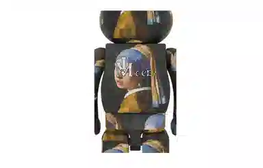 BE@RBRICK Johannes Vermeer Girl with a Pearl Earring