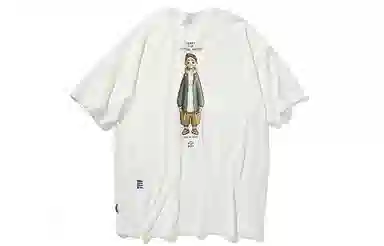 nautica white sail x MR.POPBOY SS23 Logo T