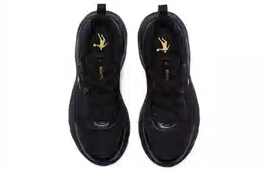 Jordan Running Shoes Black Gold