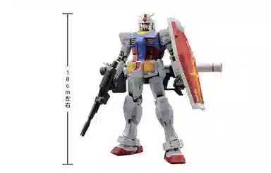 BANDAI MG 1100 RX-78-2 Ver 3.0 RX-78 18cm