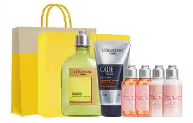 欧舒丹 香氛沐浴露洗面奶礼盒 清洁留香情侣臻选