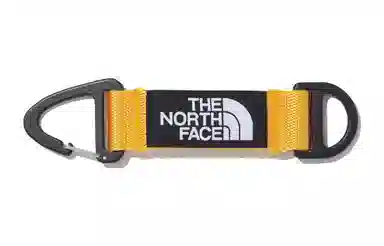 The North Face Keychain Yellow