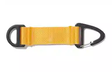 The North Face Keychain Yellow