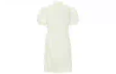 美洋 琼枝挽月裙自带书卷气~琵琶扣短袖提花短裙旗袍 女款