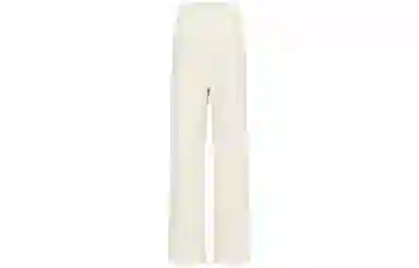 美洋 纯色高腰系带阔腿长裤 女款