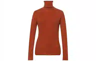 美洋 纯色堆堆领长袖针织衫 女款