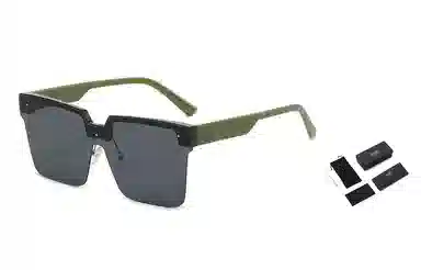 肯默大框复古太阳镜 防紫外线墨镜 半边框遮阳眼镜 男女通用 多色可选